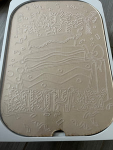 Color Me Acrylic Insert-Birthday
