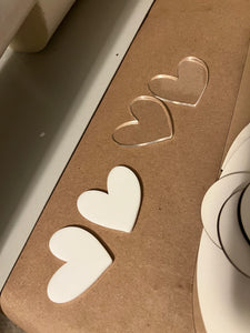 2 inch Hearts